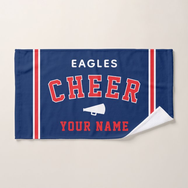 Serviette de chœur personnalisée avec nom et école (Serviette à main)