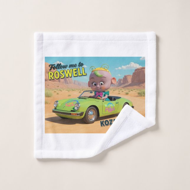 Serviette de convention (Gant de toilette)