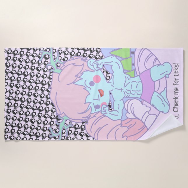 Serviette de coutil !  Conception d'île des 2019 (Devant)