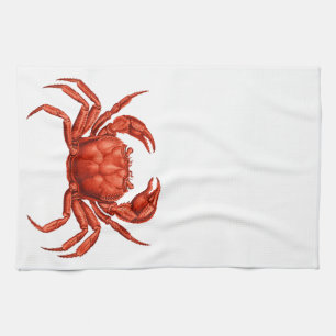 Serviette de crabe pour une cuisine côtière