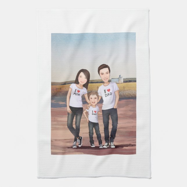 Serviette de cuisine (Vertical)