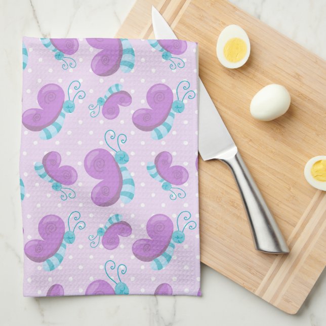 Serviette de cuisine 16 po x 24 po (Quart Plié)