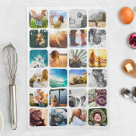 Serviette de cuisine 24 Photo Modèle arrondi<br><div class="desc">Serviette de thé de cuisine photo personnalisée. Parfait pour un proche qui aime passer du temps dans la cuisine.</div>