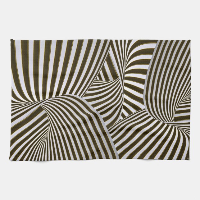 Serviette de cuisine 3D Twists (Horizontal)