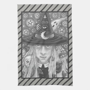 SERVIETTE DE CUISINE À COUVERTURE HALLOWEEN déplai