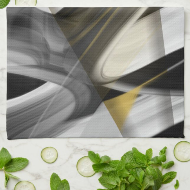 Serviette de cuisine Abstraite tendance Décor inté (Créateur téléchargé)