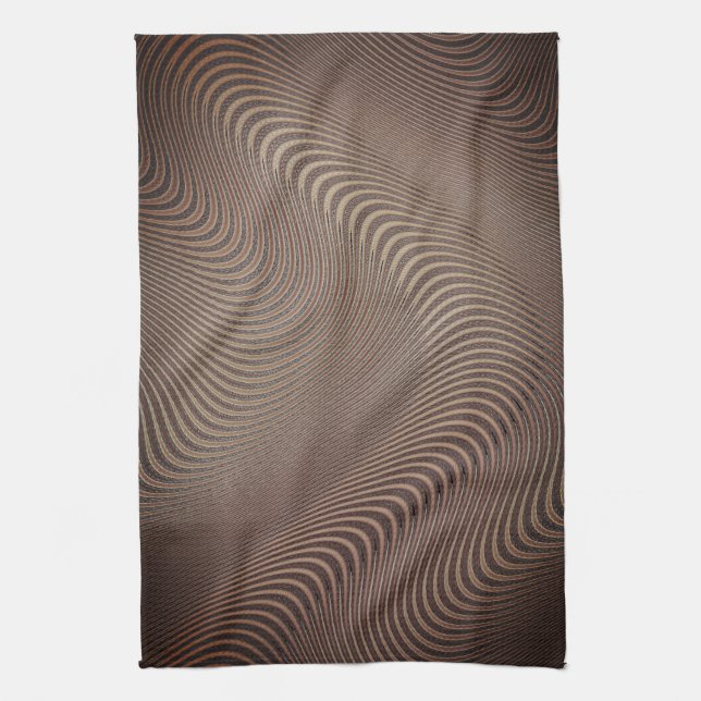 Serviette de cuisine Abstraite Waves (Vertical)