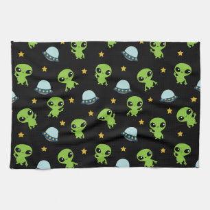 Serviette de cuisine Alien