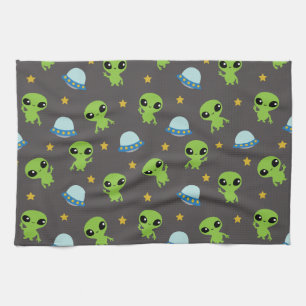 Serviette de cuisine Alien