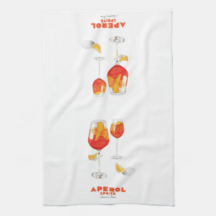 Serviette de cuisine Aperol Spritz