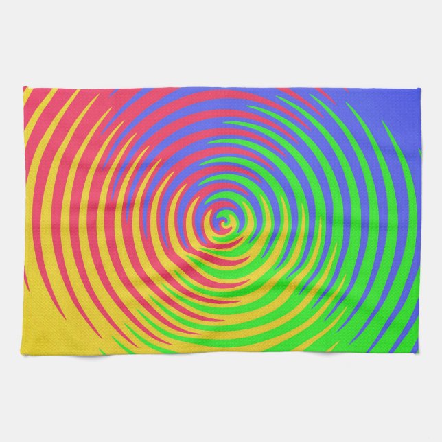 Serviette de cuisine arc-en-ciel Spiral (Horizontal)