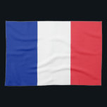 Serviette de cuisine avec Drapeau de France<br><div class="desc">Ajoutez une touche d'élégance française à votre cuisine grâce à notre serviette de cuisine exclusive avec le drapeau de la France ! Réalisée avec soin dans les détails, cette serviette de cuisine n’est pas seulement un objet pratique, c’est une célébration de la culture et du patrimoine français. Le design dynamique...</div>