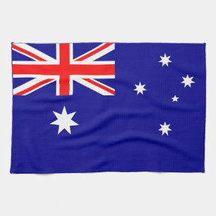 Serviette de cuisine avec Drapeau de l'Australie