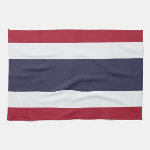 Serviette de cuisine avec drapeau de Thaïlande
