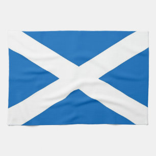 Serviette de cuisine avec Drapeau d'Ecosse