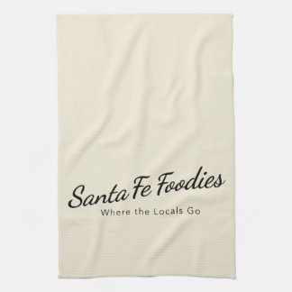 Serviette de cuisine avec logo de Santa Fe Foodies