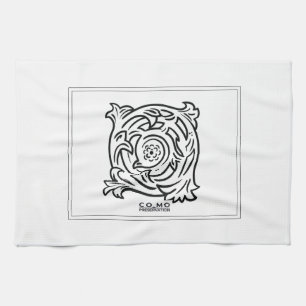 Serviette de cuisine avec logo intérieur