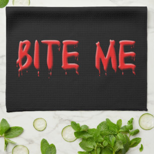 Serviette de cuisine Bite Me