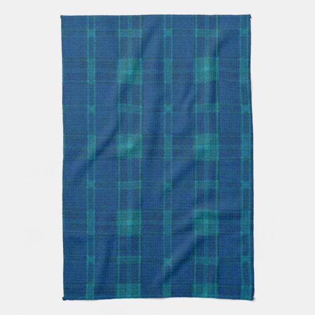 Serviette de cuisine bleue (Vertical)