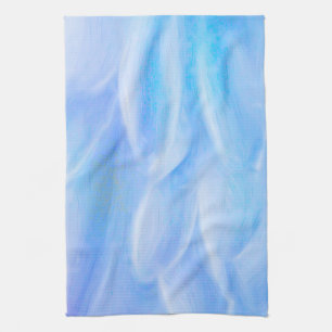 Serviette de cuisine Blue Petals 16" x 24"