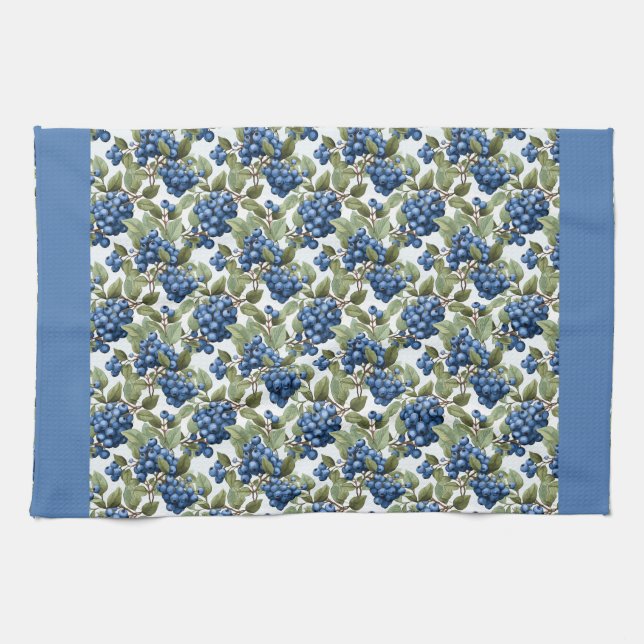 Serviette de cuisine Blueberries (Horizontal)