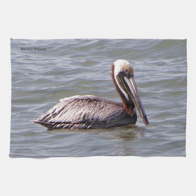 Serviette de cuisine Brown Pelican (Horizontal)