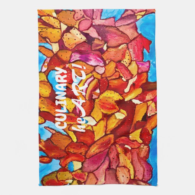 Serviette de cuisine Cactus (Vertical)