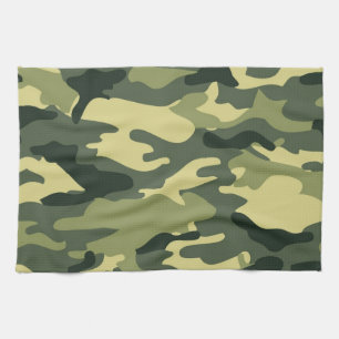 Serviette de cuisine camouflage