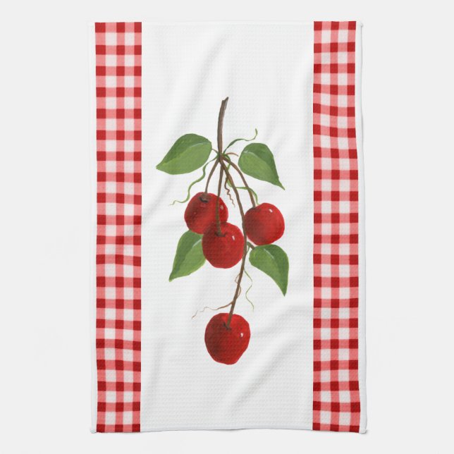 Serviette de cuisine Cherries (Vertical)