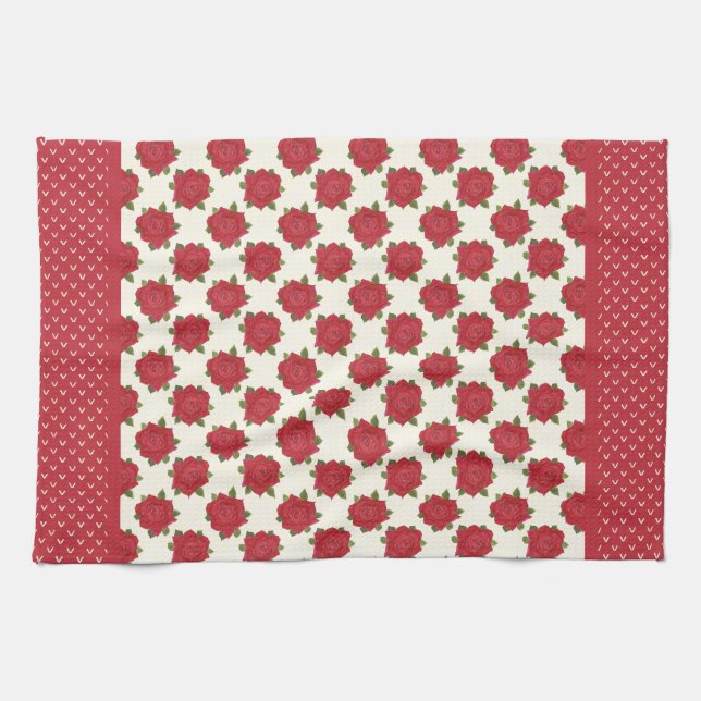 Serviette de cuisine chic ou serviette de thé : Ro (Horizontal)
