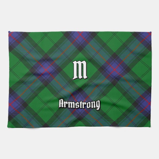 Serviette de cuisine Clan Armstrong Tartan (Horizontal)