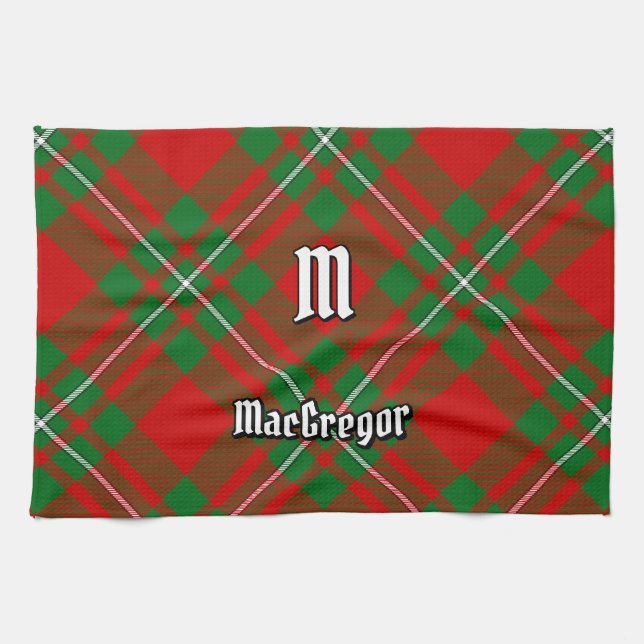 Serviette de cuisine Clan Gregor Tartan (Horizontal)