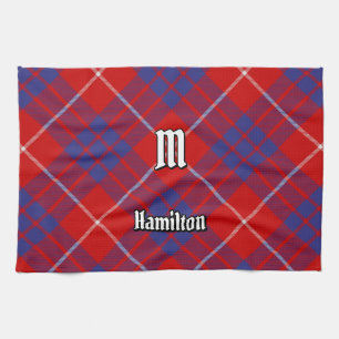 Serviette de cuisine Clan Hamilton Red Tartan