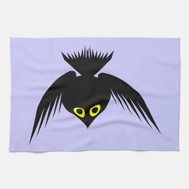 Serviette de cuisine Crow (Horizontal)