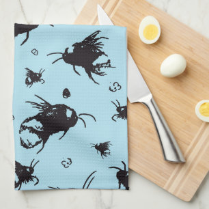 Serviette de cuisine d'abeille   Un cadeau parfait