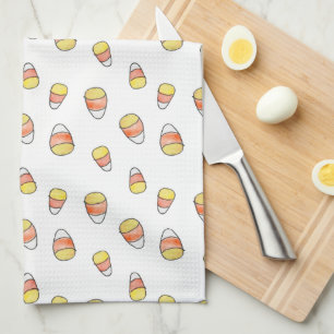 Serviette de cuisine d'automne en maïs sucré