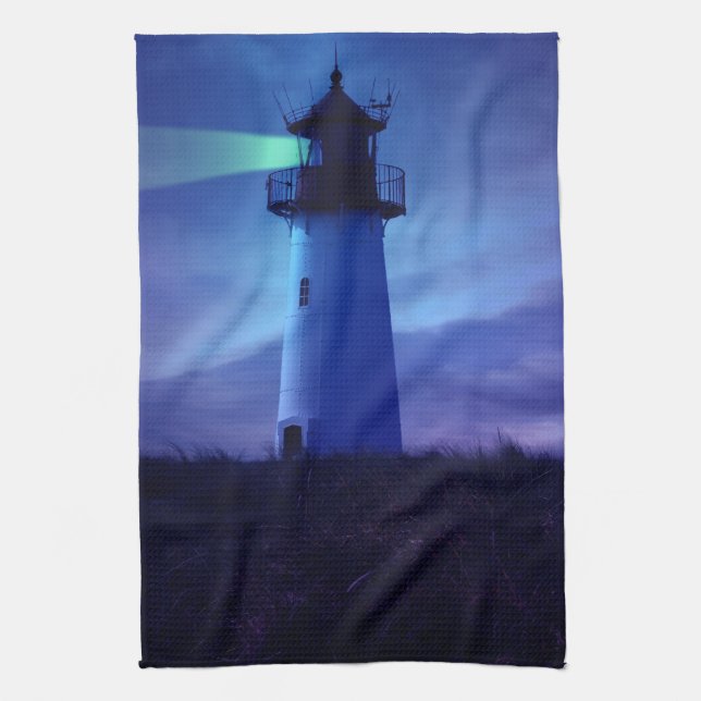 Serviette de cuisine de balise de phare (Vertical)