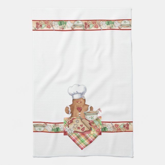 Serviette de cuisine de chef de Baker de biscuit (Vertical)