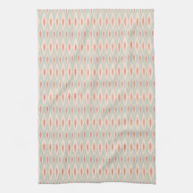 Serviette de cuisine de corail en pastel de