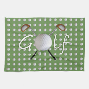 Serviette de cuisine de golf