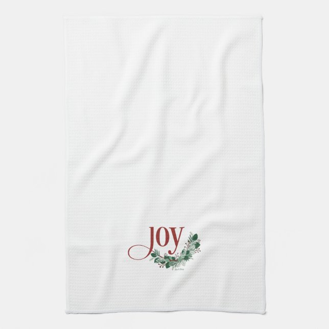 Serviette de cuisine de Holiday Joy (Vertical)