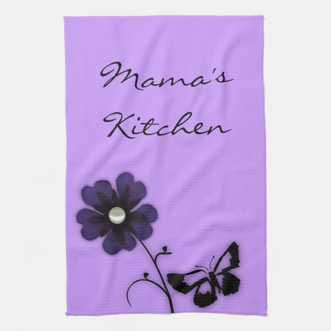 Serviette de cuisine de Kitchen de maman 16" x 24" (Vertical)