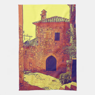 Serviette de cuisine de la Provence