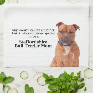 Serviette de cuisine de maman de Staffie
