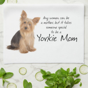Serviette de cuisine de maman de Yorkie
