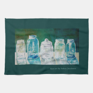 Serviette de cuisine de mise en boîte de pot