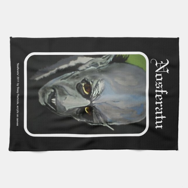 Serviette de cuisine de MoJo d'Américain de (Horizontal)