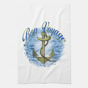 Serviette de cuisine de MoJo d'Américain de voyag