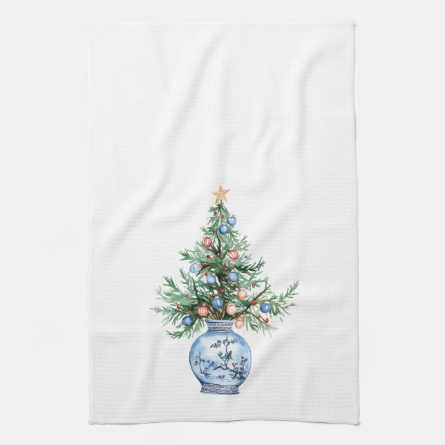 Serviette de cuisine de Noël  (Vertical)