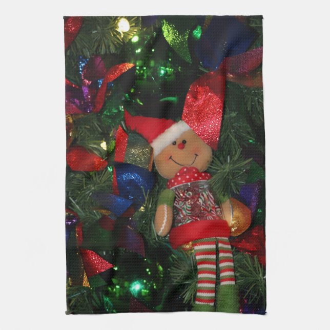 Serviette de cuisine de Noël (Vertical)